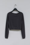 MUTEDANCE dark gray cashmere sweater MD21FW63